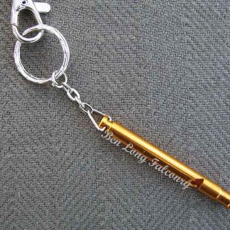 Whistle, anodised aluminium
