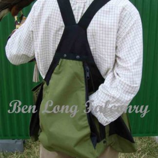 hawking vest made of fabric