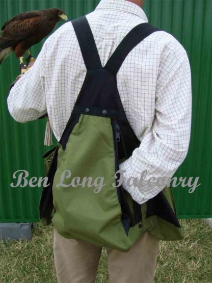 hawking vest made of fabric