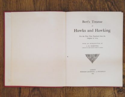 book Hawks and Hawking by Edmund Bert