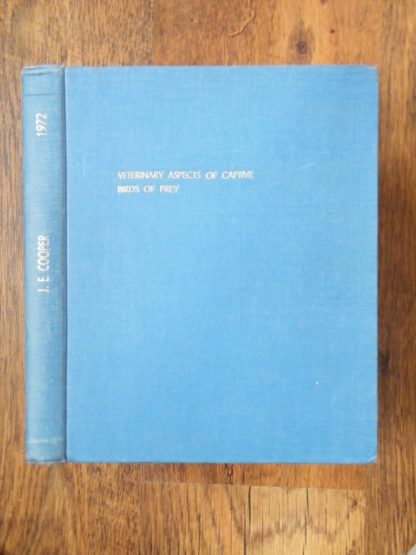 book Veterinary Aspects original thesis by J.E. Cooper
