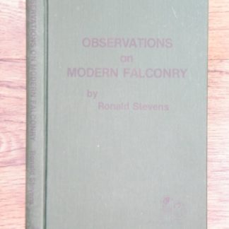 book Observations on Modern Falconry by Ronald Stevens