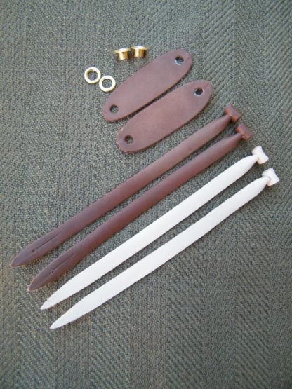 Complete jess set for barn owls
