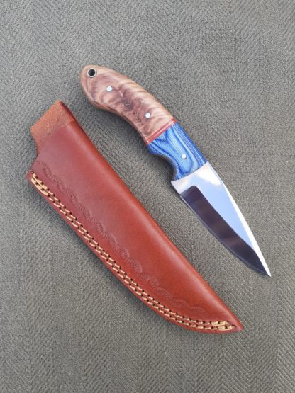 Falconers' knife (polished carbon steel blade)