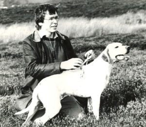 Ben Long with dog